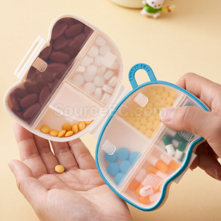 Customization Cartoon divided medicine box Corporate Gifts