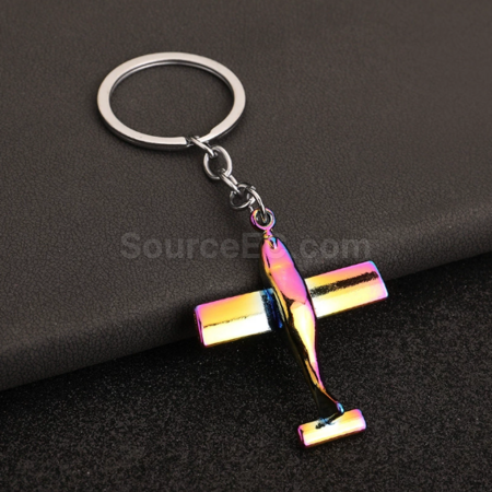 Customization 3D model airplane keychain Corporate Gifts