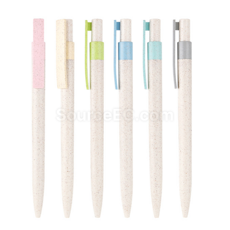 Customization Wheat straw pen Corporate Gifts