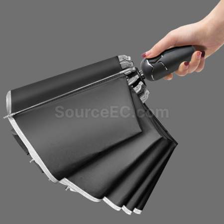 Customization Eggshell Handle Fully Automatic Folding Umbrella Corporate Gifts