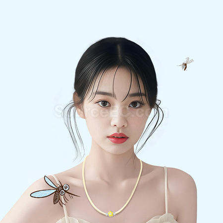 Customization Mosquito-Repellent Silicone Necklace Corporate Gifts