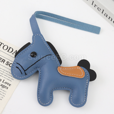 Customization PU Leather Pony Pendant Corporate Gifts