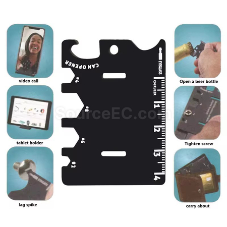 Customization Business Card-style Phone Stand Tool Card Corporate Gifts
