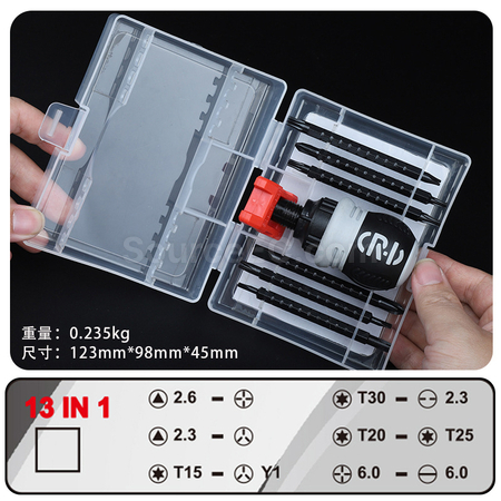 Customization Multifunctional Magnetic Screwdriver Tool Set Corporate Gifts