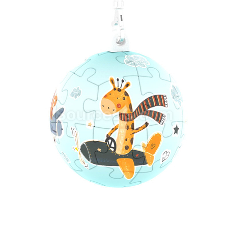 Customization 3D Puzzle Keychain Corporate Gifts