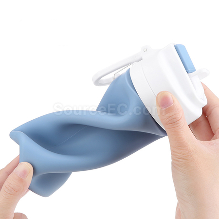 Customization Silicone Folding Water Bottle Corporate Gifts