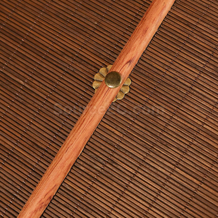 Customization Rotatable Bamboo Round Fan Corporate Gifts