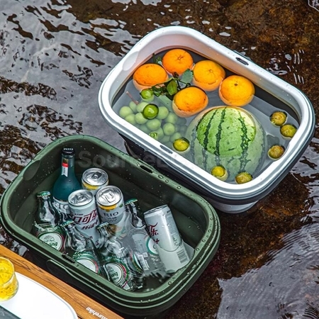 Customization Multifunctional Portable Table Basket With Cutlery Storage Box Corporate Gifts