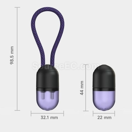 Customization 240W Mini Capsule Soft Braided Fast Charging Cable Corporate Gifts