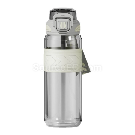 Large-capacity sports water bottle