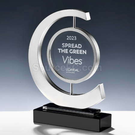 Customization Rotatable Crystal Trophy Corporate Gifts