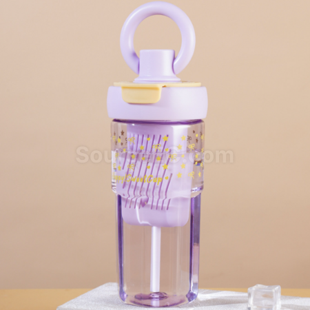 Customization Large Capacity Ring Straw Cup Corporate Gifts