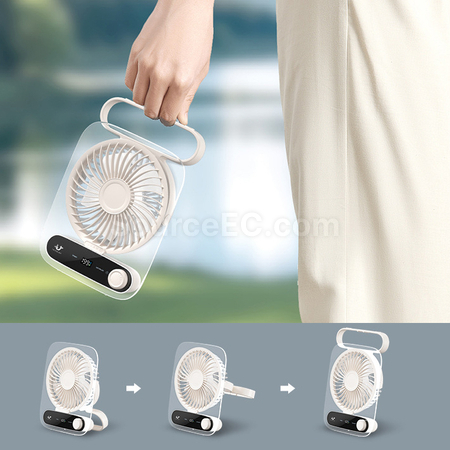 Customization Transparent Lightweight Fan Corporate Gifts