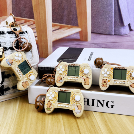 Customization Capybara Game Console Keychain Corporate Gifts