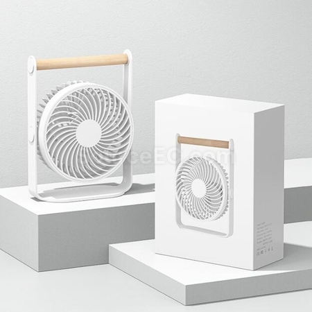 Customization USB Rechargeable Digital Display High Speed Turbine Desktop Small Fan Corporate Gifts
