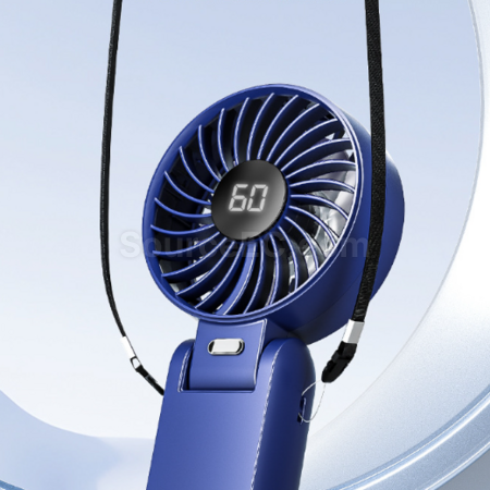 Customization Neck Folding Digital Display Fan Corporate Gifts