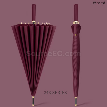 Customization 24 Bone Long Handle Umbrella Corporate Gifts
