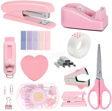 Customization Macaroon Color Office Stationery Set Corporate Gifts