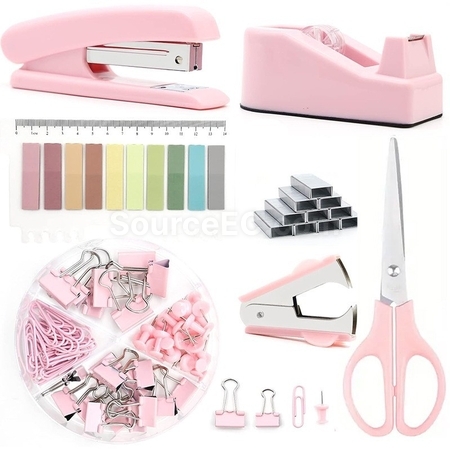 Customization Macaroon Color Office Stationery Set Corporate Gifts