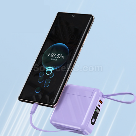 Customization Multifunctional 3-in-1 Detachable Plug Power Bank Corporate Gifts