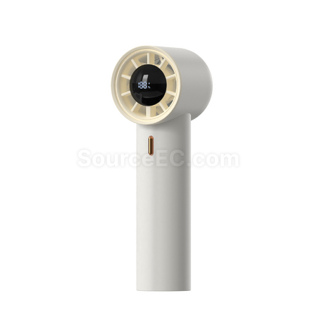 Customization Digital display violent turbine handheld fan Corporate Gifts