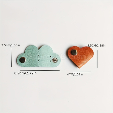 Customization Winder PU Cable Organizer Corporate Gifts