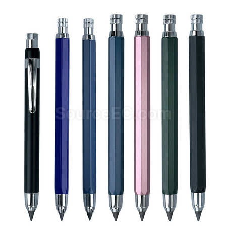 Customization Sketch Metal Hexagonal Mechanical Pencil Corporate Gifts