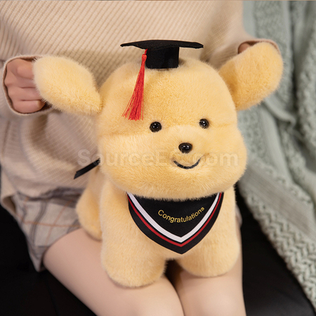 Customization Graduation puppy plush toy Corporate Gifts
