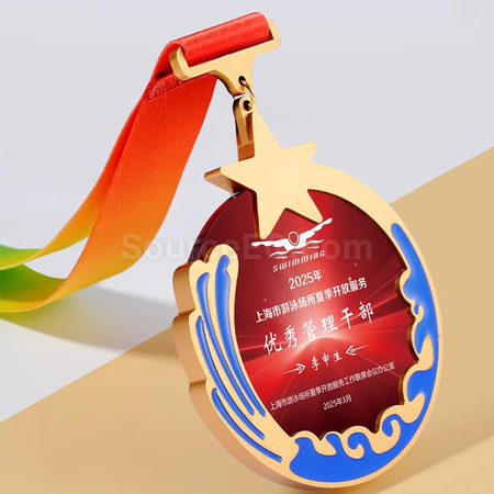 Customization Coloured Medal Corporate Gifts
