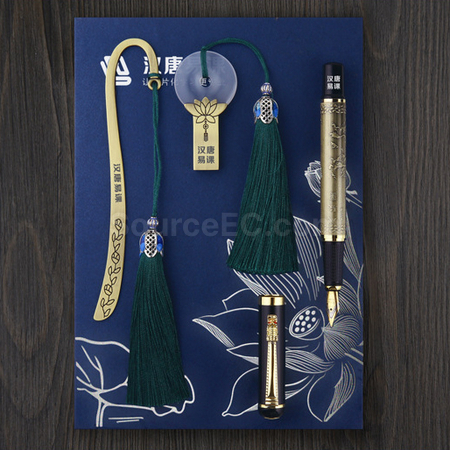 Customization Elegant Ancient Style USB Flash Drive Business Gift Set Corporate Gifts