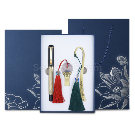 Customization Elegant Ancient Style USB Flash Drive Business Gift Set Corporate Gifts
