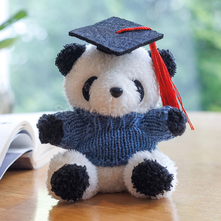 Customization Graduation Bear Keychain Corporate Gifts