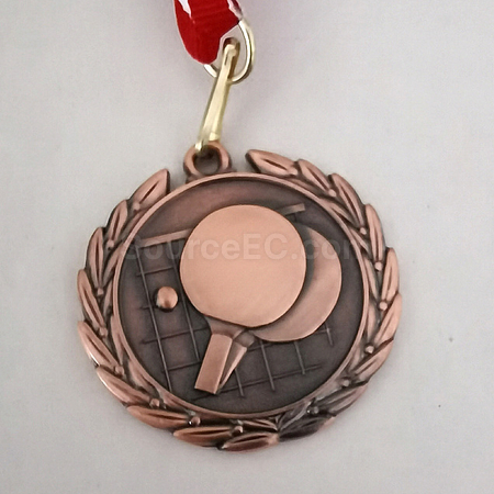 Table Tennis Metal Medal