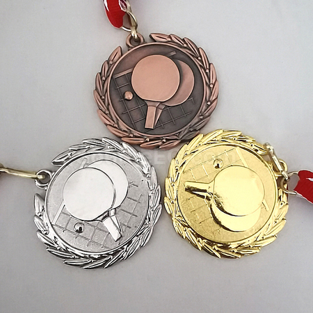 Customization Table Tennis Metal Medal Corporate Gifts