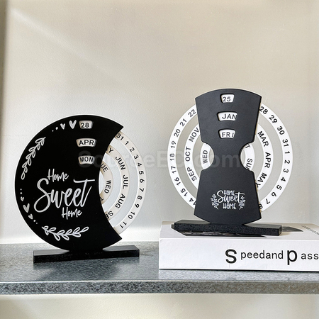 Customization Modern Rotating Desk Calendar  Corporate Gifts