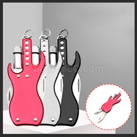 Customization Multi-Function Knife With LED Light And Keychain Corporate Gifts