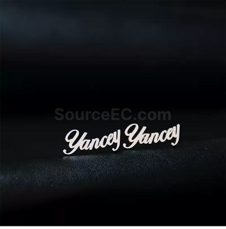 Customization Customized text earrings and studs Corporate Gifts