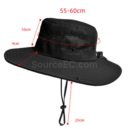 Customization Breathable  Mesh Hiking Hat Corporate Gifts