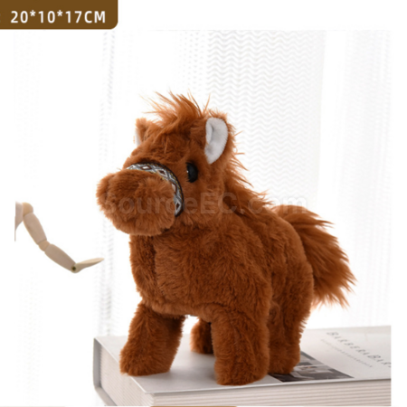 Customization Electric plush simulation pony Corporate Gifts