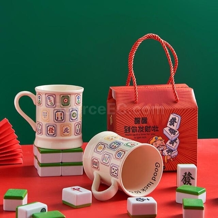 Customization Mahjong Mug Corporate Gifts