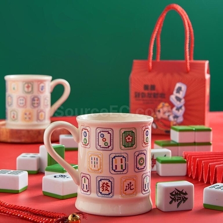 Customization Mahjong Mug Corporate Gifts