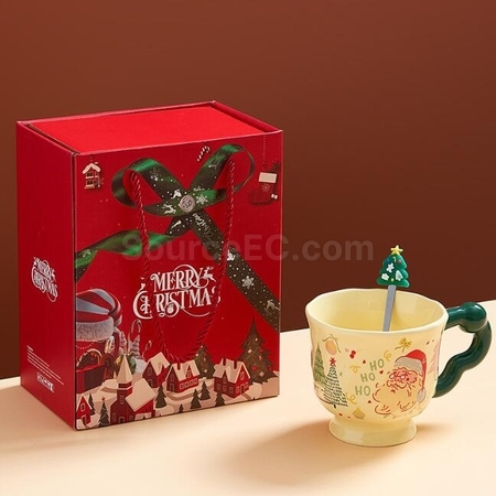 Customization Christmas Cup Creative Ceramic Mug Corporate Gifts
