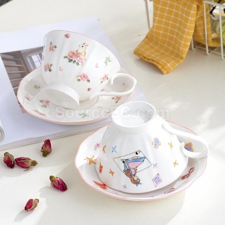 Customization Rabbit Cup Alice Coffee Cup Set Corporate Gifts