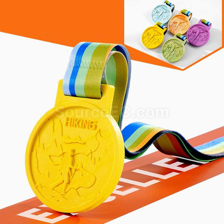 Hiking Environmental Protection Medal