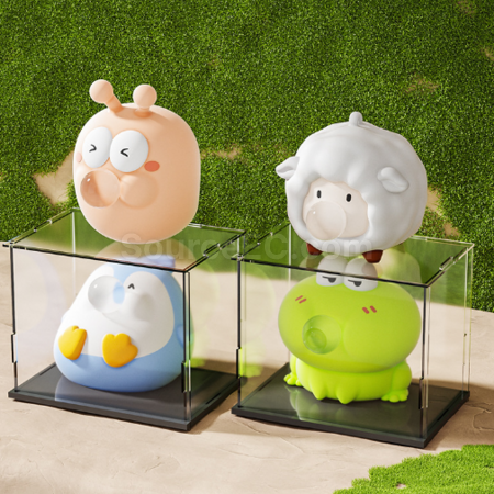 Customization Stress - relieving squishy bubble - blowing figurine Corporate Gifts