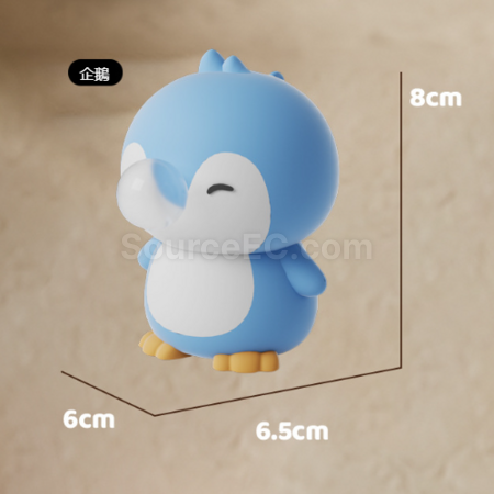 Customization Stress - relieving squishy bubble - blowing figurine Corporate Gifts
