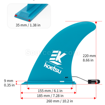 Customization Surfboard fin Corporate Gifts