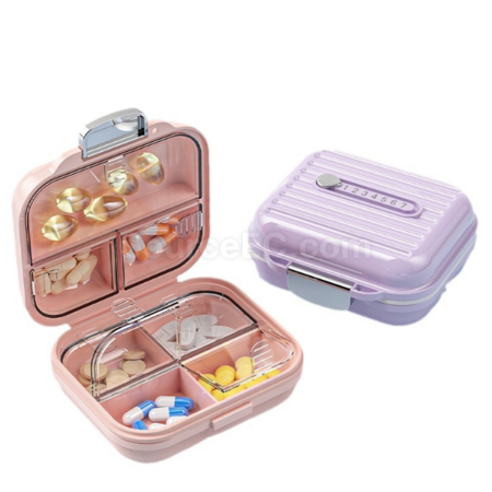 Customization 7-day Portable Compartmentalized Pill Box  Corporate Gifts