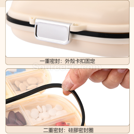 Customization Portable Timing Pill Box Corporate Gifts