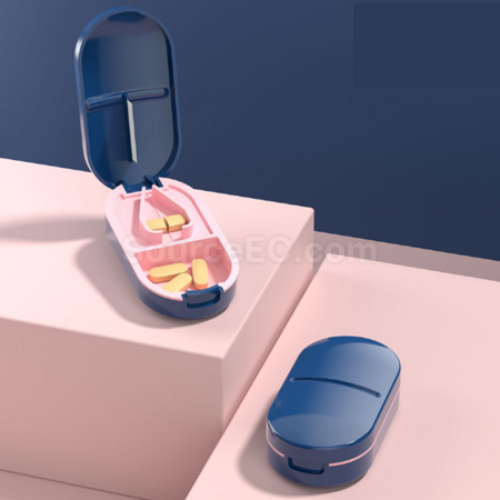 Customization Portable pill cutter and medicine box Corporate Gifts